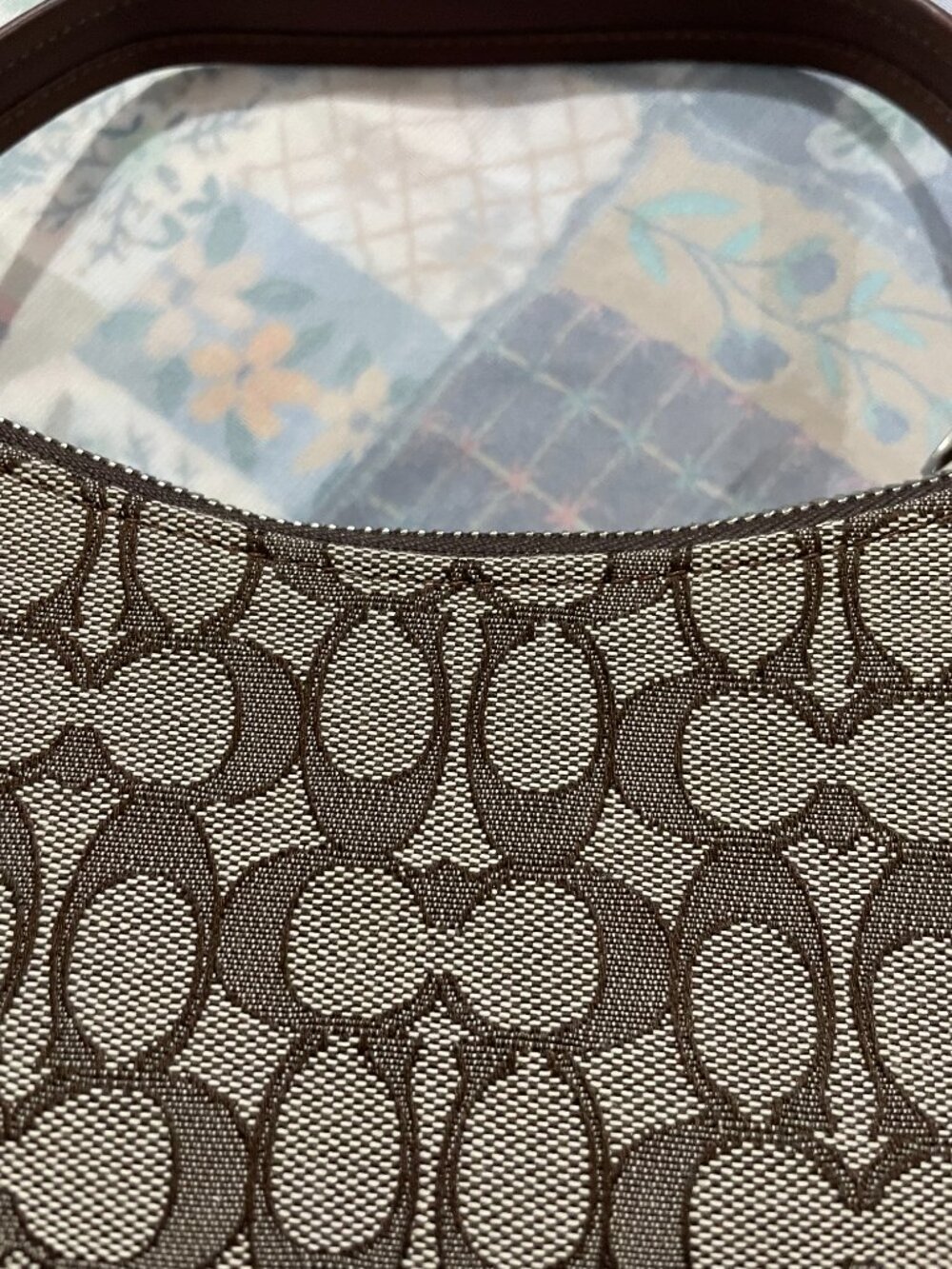 Coach Signature Double-Buckle Bag (Underarm/Crossbody) - Picture 10 of 12